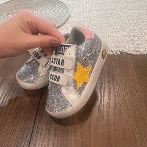 toddler star glitter sneaker